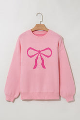 Ava Graphic Drop Shoulder Sweater - Aaria Tees