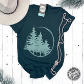 Evergreens Heather Emerald Short Sleeve Tee - Aaria Tees