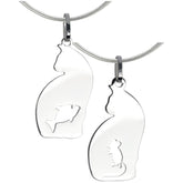 Feline Instincts Sterling Necklace - Aaria Tees