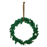Felt Mistletoe Wreath - Aaria Tees