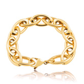 Frankie Oval Link Bracelet - Aaria Tees