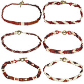 Haitian Bead Weaver Earth Tone Bracelet - Aaria Tees