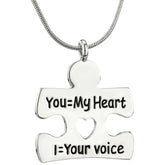 I Am Your Voice Autism Necklace - Aaria Tees