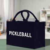 Pickleball Cotton Canvas Tote Bag Pickleball Party Favors Pickleball Player Gift Bag Pickleball Lovers Gift Bag Pickleball Gift Idea - Aaria Tees