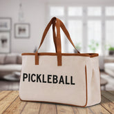 Pickleball Tote Bag Personalized Pickleball Party Favors Custom Pickleball Player Gift Pickleball Cotton Canvas Tote Bag - Aaria Tees