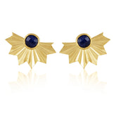 Naya Lapis Statement Earring - Aaria Tees