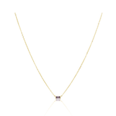 Willow Necklace- Purple - Aaria Tees