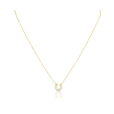 Off To The Races Horseshoe Necklace - Aaria Tees