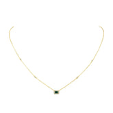 Nora Emerald Necklace - Aaria Tees