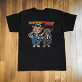 Pork Fiction Parody Black Tee - Aaria Tees
