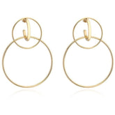 Kara Double Hoop - Aaria Tees