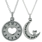 Love You Always Sterling Necklace - Aaria Tees