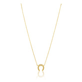 Maddox Horseshoe Necklace - Aaria Tees