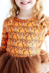 Turkey Trot L/S Tutu Dress - Aaria Tees