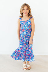 Coral Cove Ruffle Maxi Dress - Aaria Tees