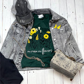 No Rain No Flowers Tee - Aaria Tees