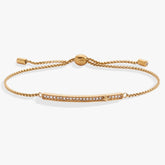April Everyday Birthstone Pave Bolo Bracelet - Aaria Tees