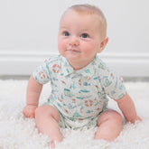 Fishing Poles Polo Romper - Aaria Tees