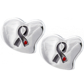 Diabetes Awareness Heart Earrings! - Aaria Tees