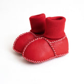 cozy booties| red - Aaria Tees