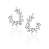 Arianna Baguette Earring - Aaria Tees