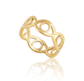 Zara Eye Ring - Aaria Tees
