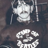 60s 'Stamp Out the Beatles' Black Crewneck Vintage Print - Aaria Tees