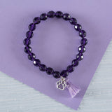 Paw Print Mala Bracelet - Aaria Tees Aaria Tees
