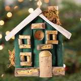 Handmade Recycled Driftwood Christmas House Ornament - Aaria Tees Aaria Tees