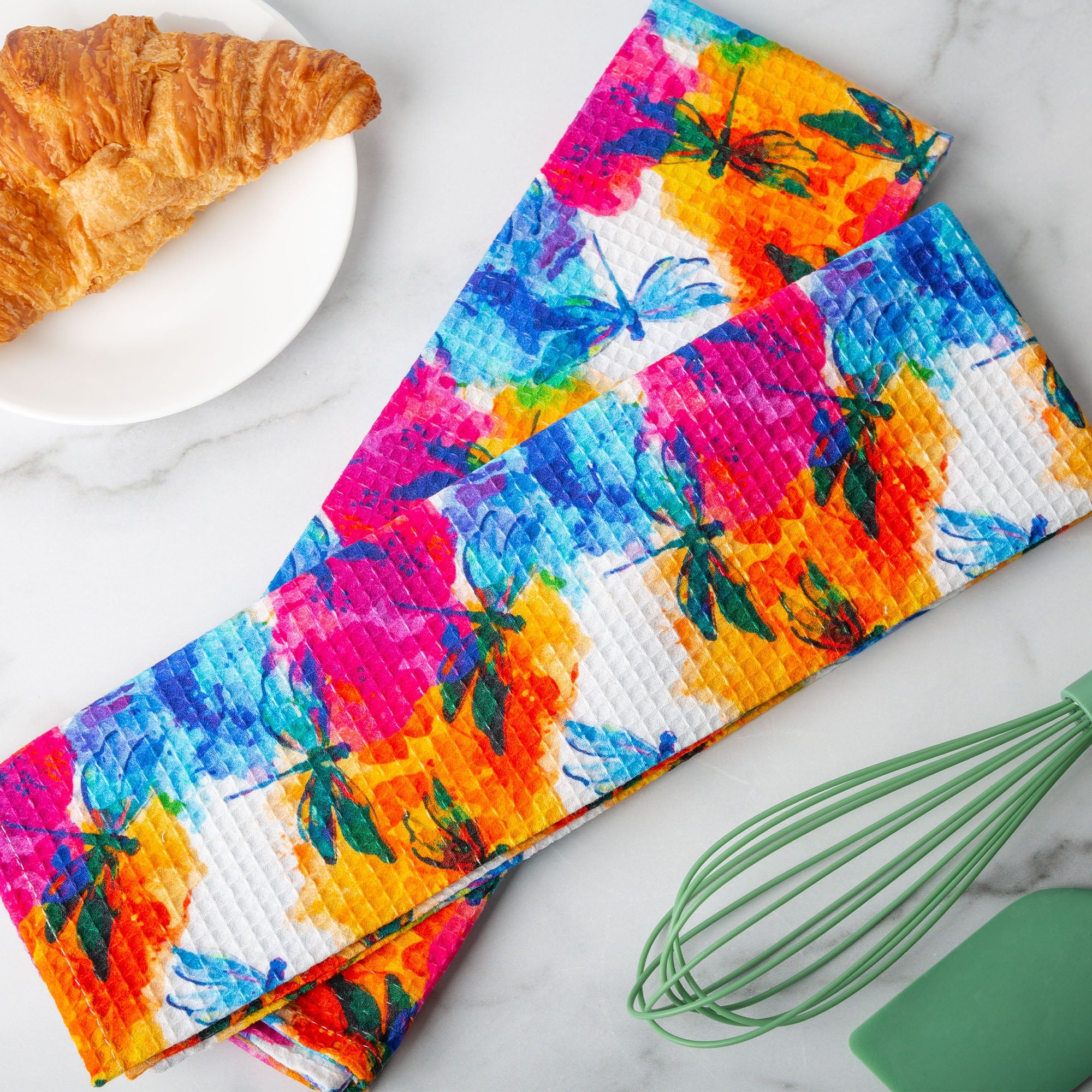 Nature's Charm Kitchen Towel - Set of 2 - Aaria Tees Aaria Tees