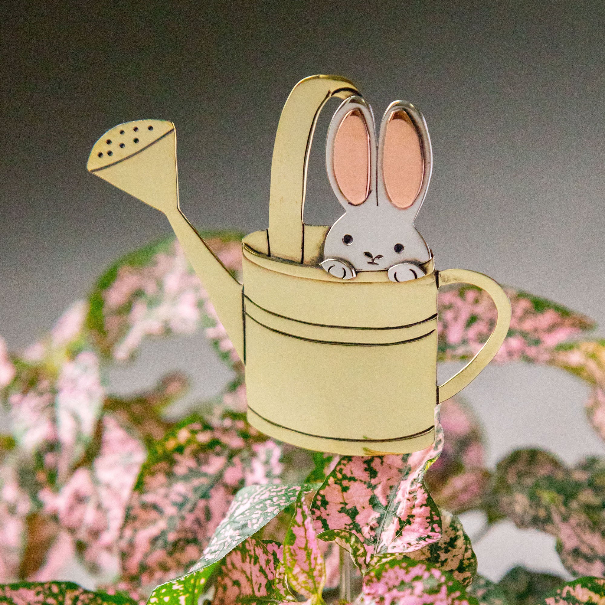 Sweet Bunnies Mixed Metal Plant Stake - Aaria Tees Aaria Tees