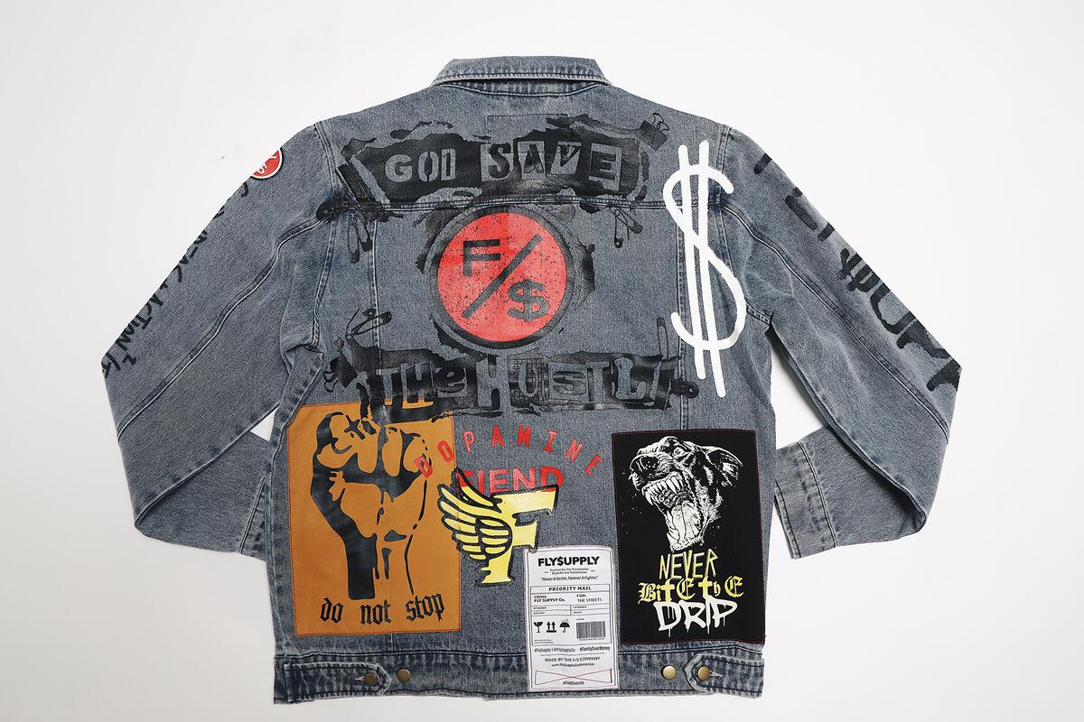 New Rich Denim Jacket (Denim) - Aaria Tees Aaria Tees