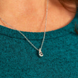 Always With Me Paw Teardrop Necklace - Aaria Tees Aaria Tees