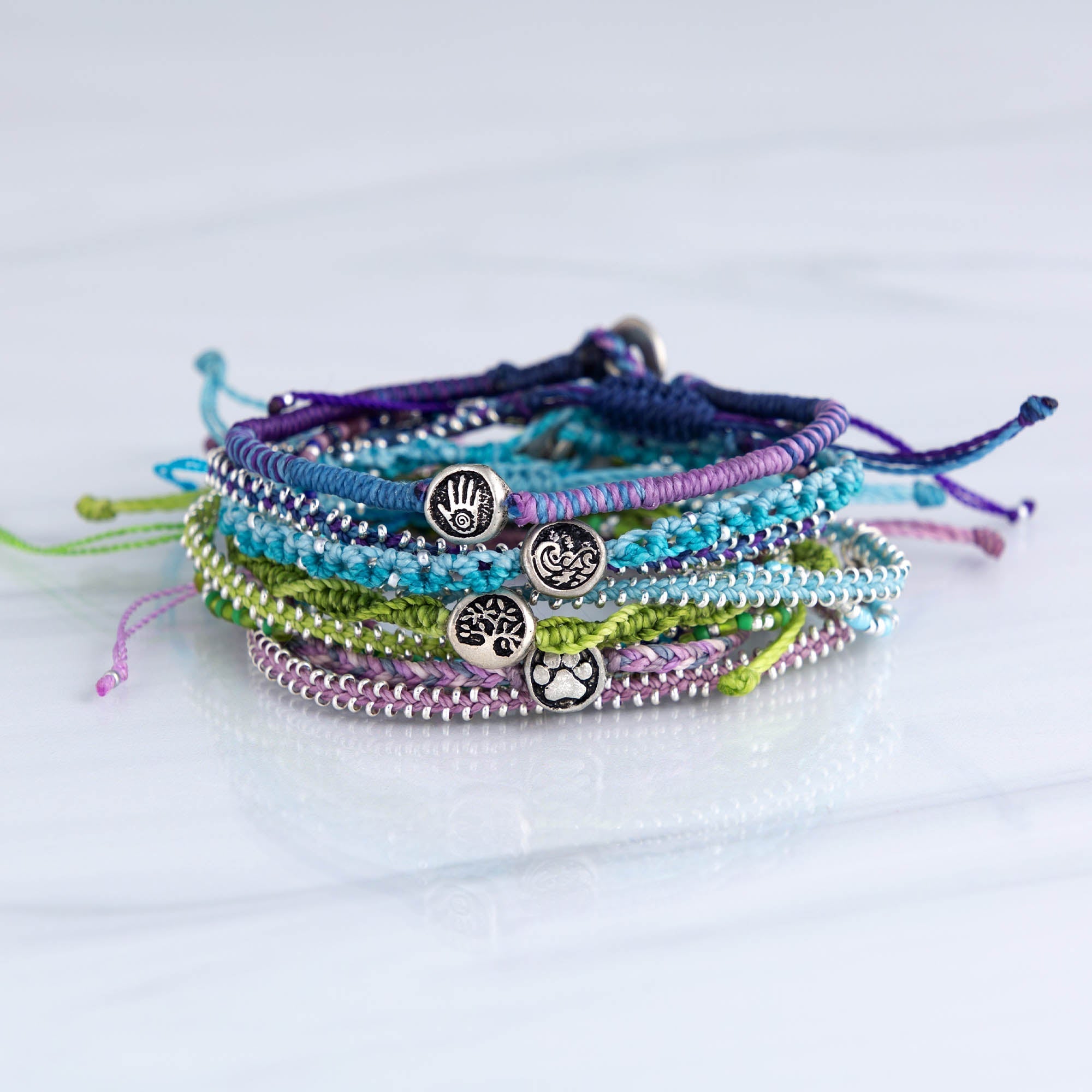 We Care Handmade Bracelet - Aaria Tees Aaria Tees