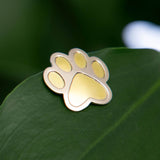 Paw Print Mixed Metal Plant Charm - Aaria Tees Aaria Tees