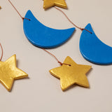 Moonlight & Stars Ceramic Wind Chime - Aaria Tees Aaria Tees