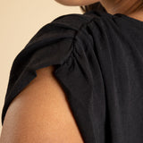 Cap Sleeve Crop Top - Aaria Tees Aaria Tees