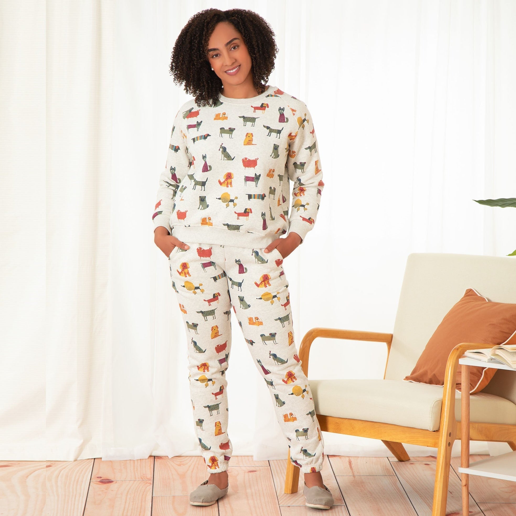 All Over Dog Sweats Separates - Aaria Tees Aaria Tees
