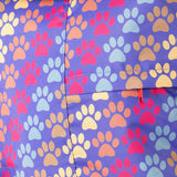 Paw Print Packable Backpack - Aaria Tees Aaria Tees