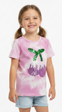 Tweenstyle by Stoopher - Sequin Cherry Tie Dye Tee Aaria Tees