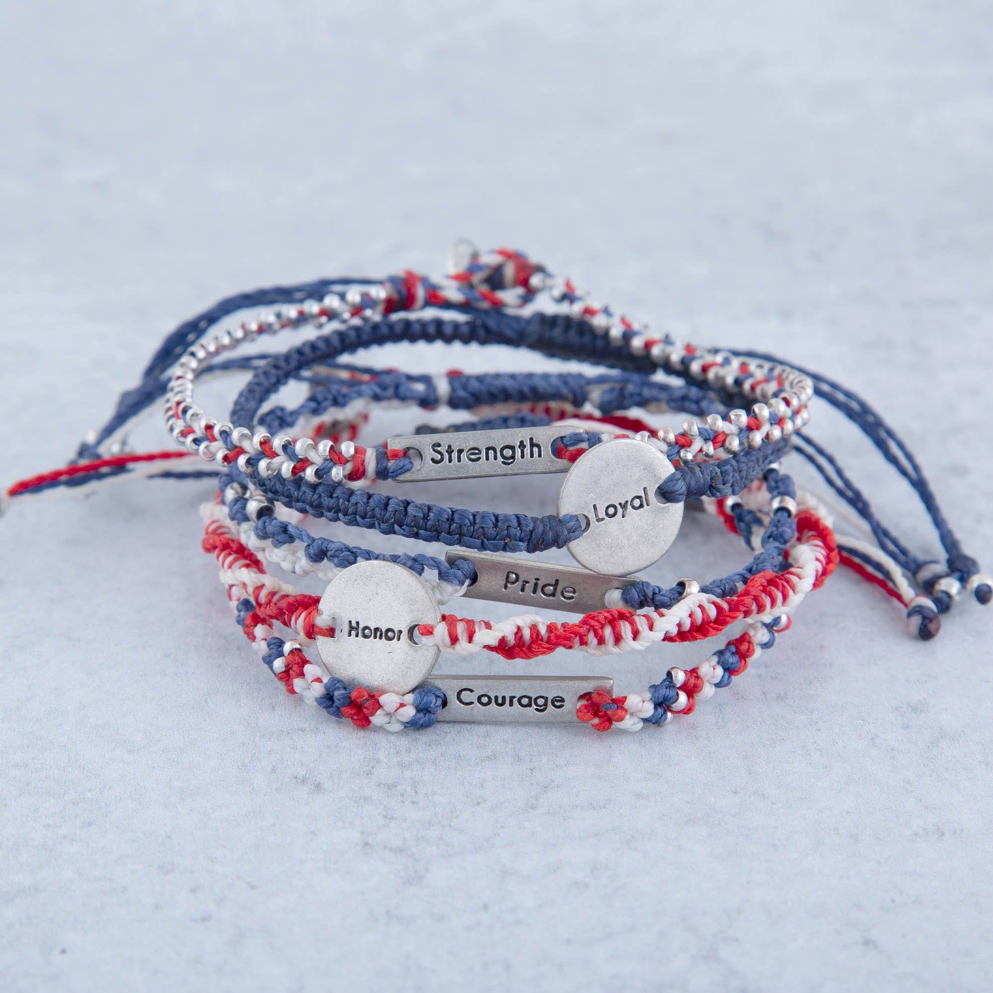 What Makes a Hero Wakami Bracelets - Set of 5 - Aaria Tees Aaria Tees