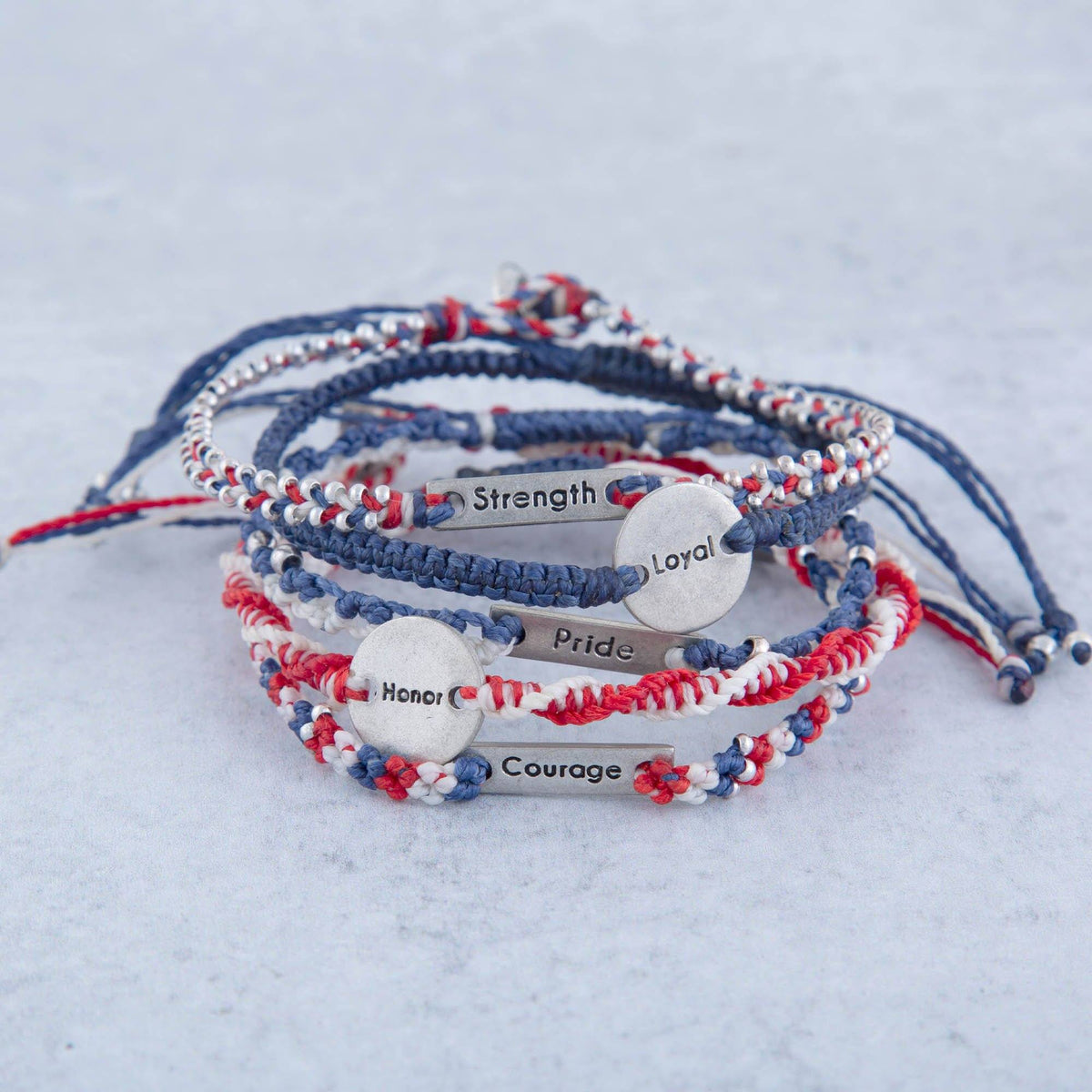 What Makes a Hero Wakami Bracelets - Set of 5 - Aaria Tees