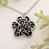 Fur-Ever Home Paw Charm Necklace - Aaria Tees Aaria Tees