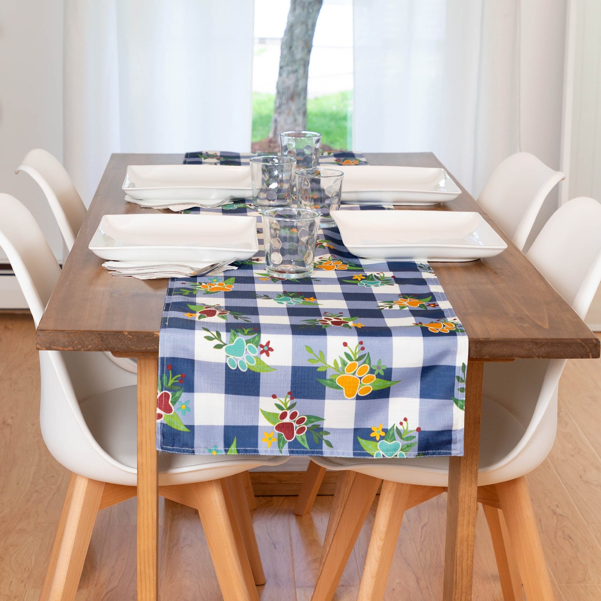 Patterned Table Runner - Aaria Tees Aaria Tees
