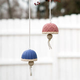 Mushroom Ceramic Bell Wind Chime - Aaria Tees Aaria Tees