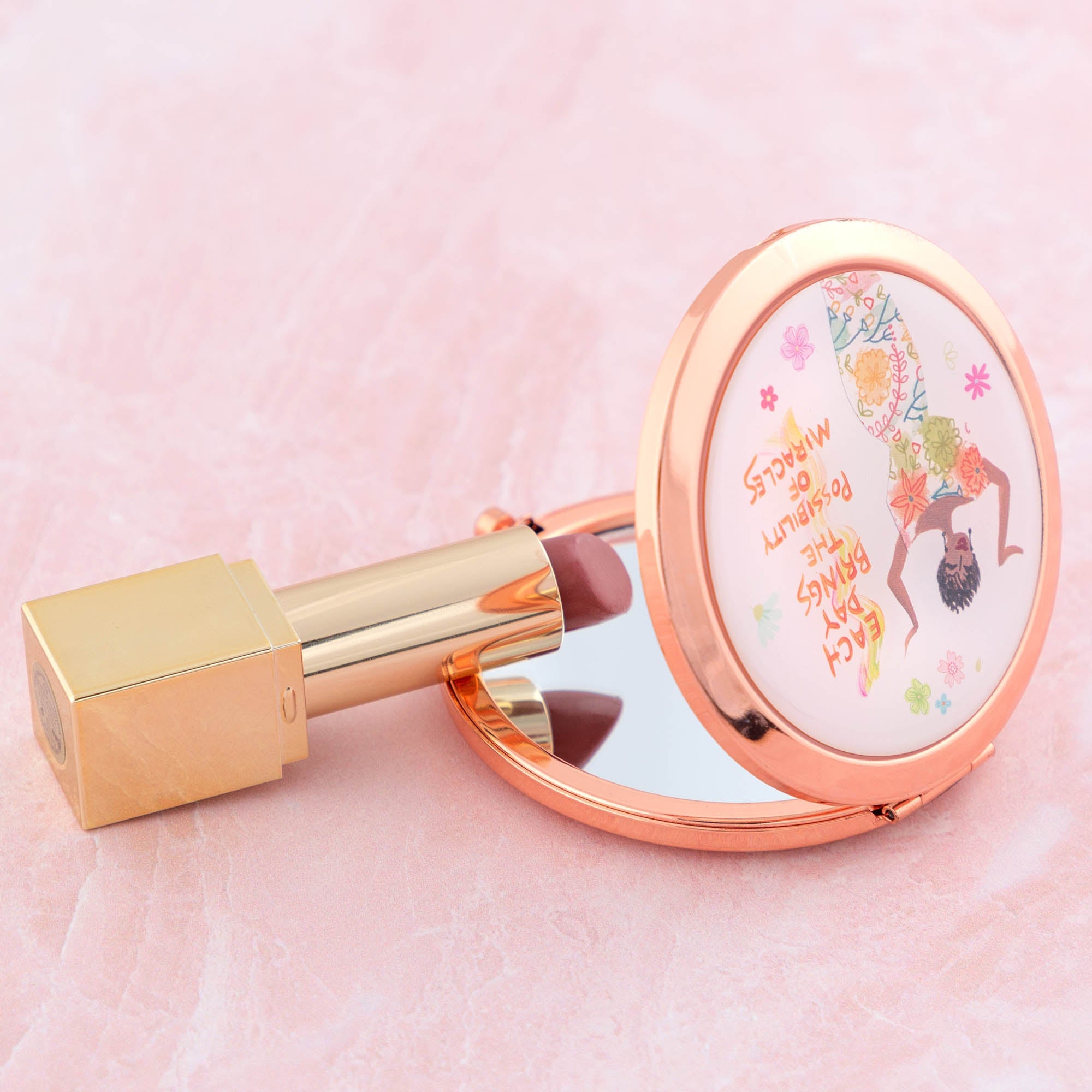 Shades of Color Magnetic Compact Mirror - Aaria Tees Aaria Tees
