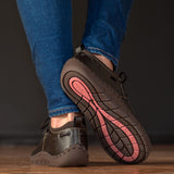 Jambu&trade; Mohave Eco Vegan Lace-Up Moccasin Booties - Aaria Tees Aaria Tees