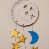 Moonlight & Stars Ceramic Wind Chime - Aaria Tees Aaria Tees