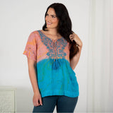 Beachcomber Tassel Tie Tunic - Aaria Tees Aaria Tees