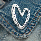 Teaching Comes From the Heart Pin - Aaria Tees Aaria Tees